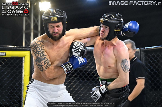 2023-12-02 Lugano in the Cage 6 02043 Boxe Master - Giovanni Maria Soldi-Omar Wicht